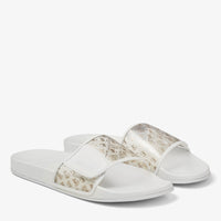 Sandales Fitz - Clear & White