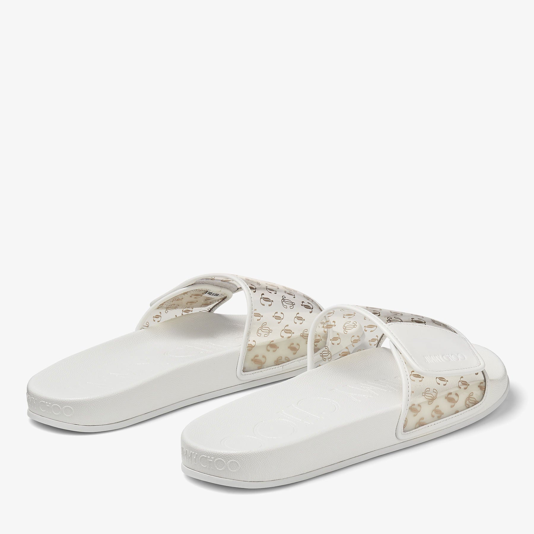 Sandales Fitz - Clear & White