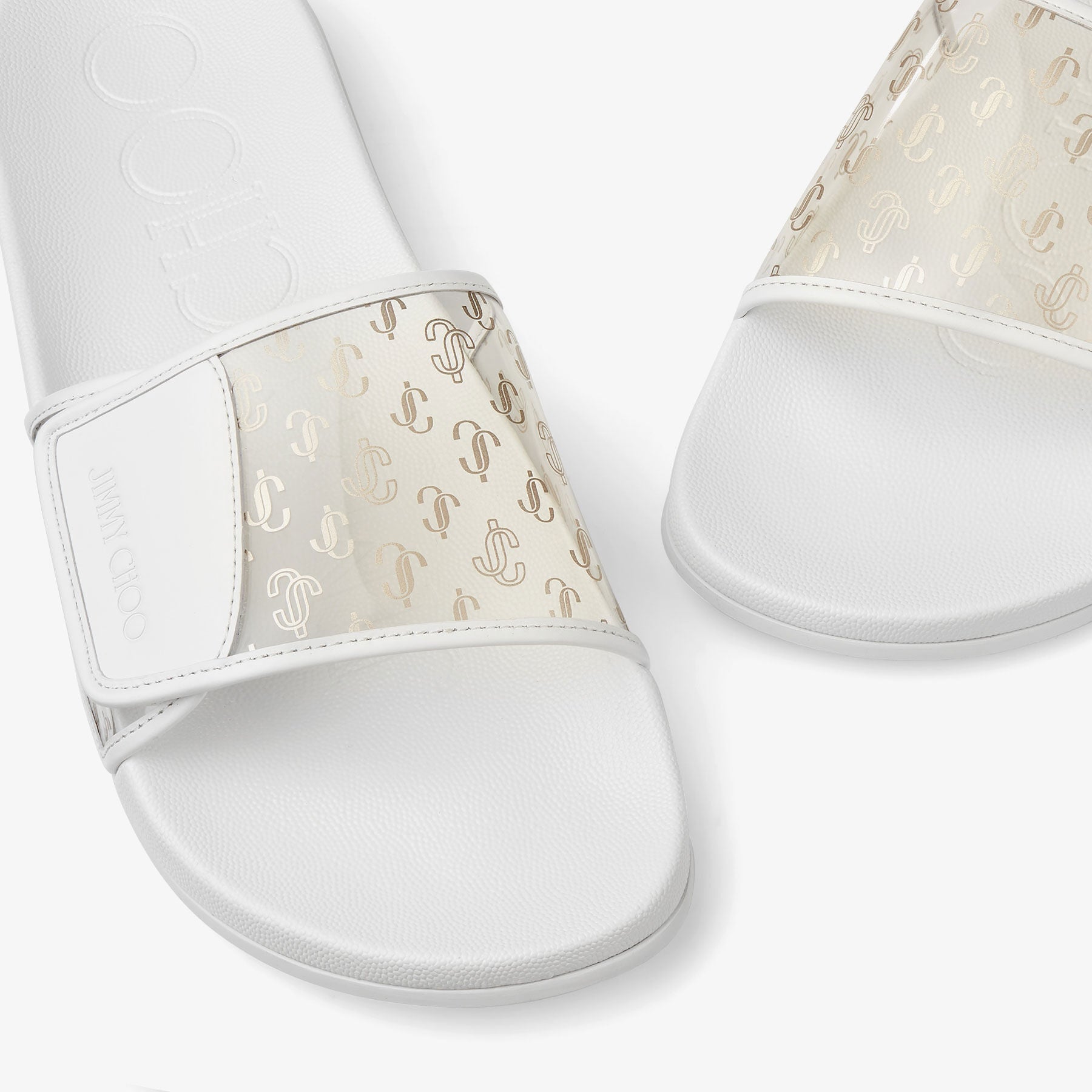 Sandales Fitz - Clear & White