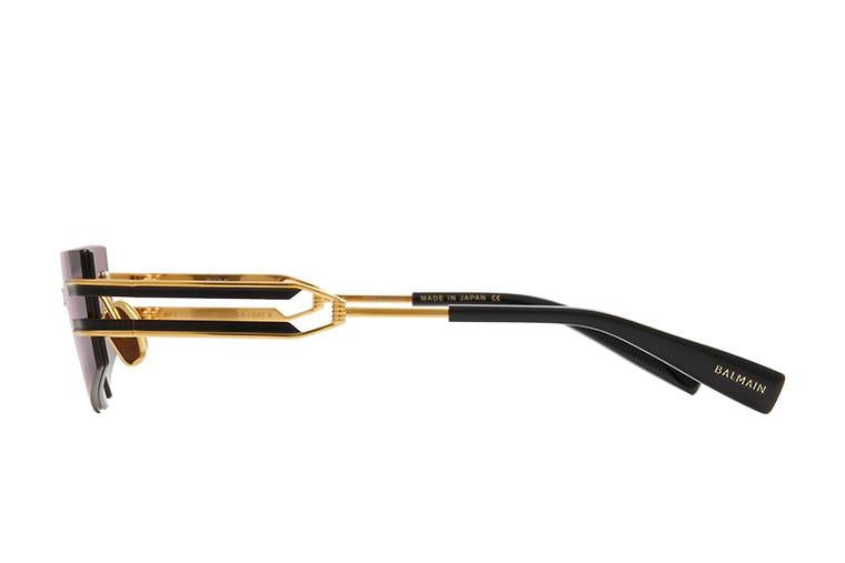 Gold Matte Black Black FIXE Lunettes de soleil