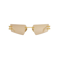 Lunettes de soleil mixtes Fixe - Gold & White