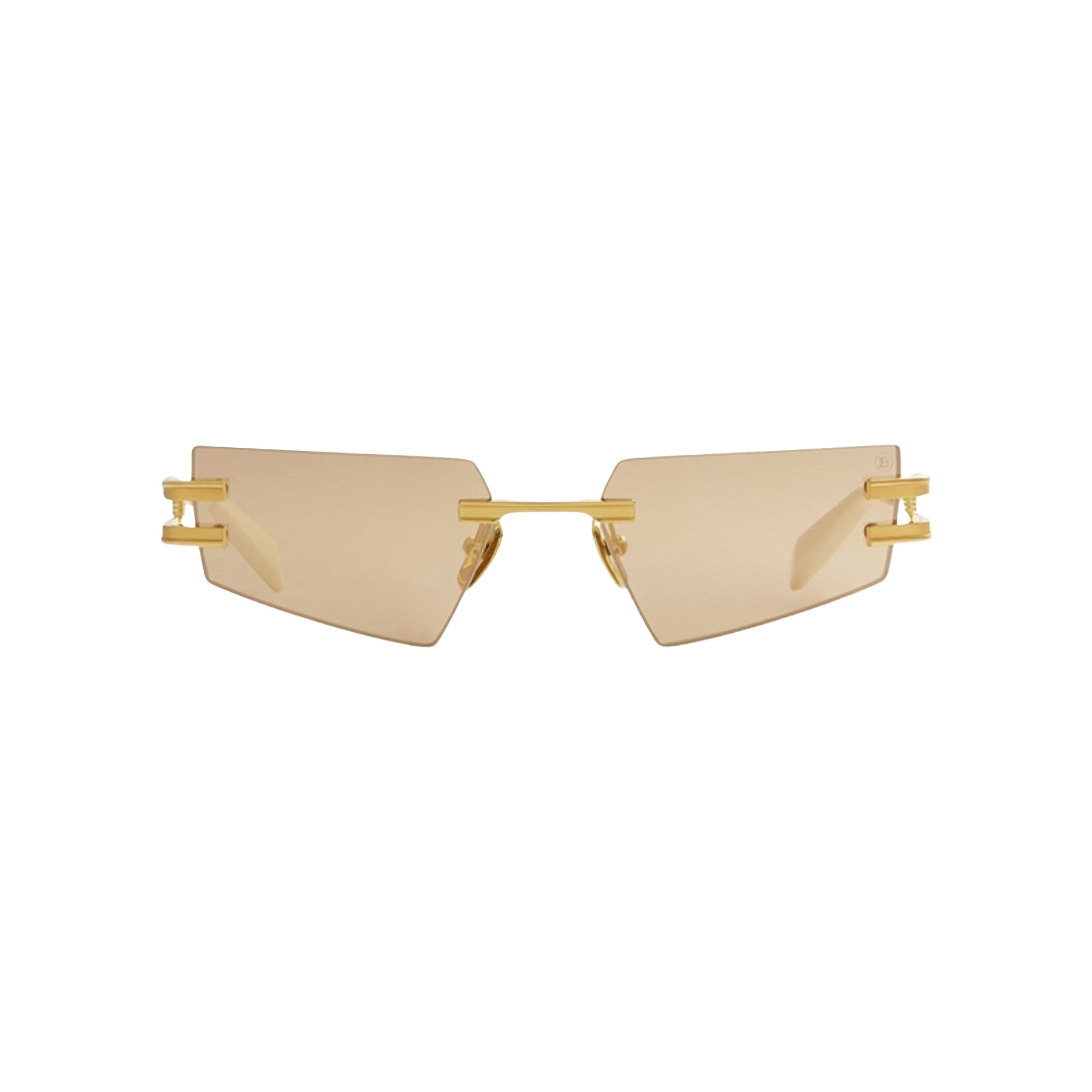 Lunettes de soleil mixtes Fixe - Gold & White