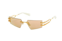 White Gold Matte White Gold Bone FIXE Lunettes de soleil