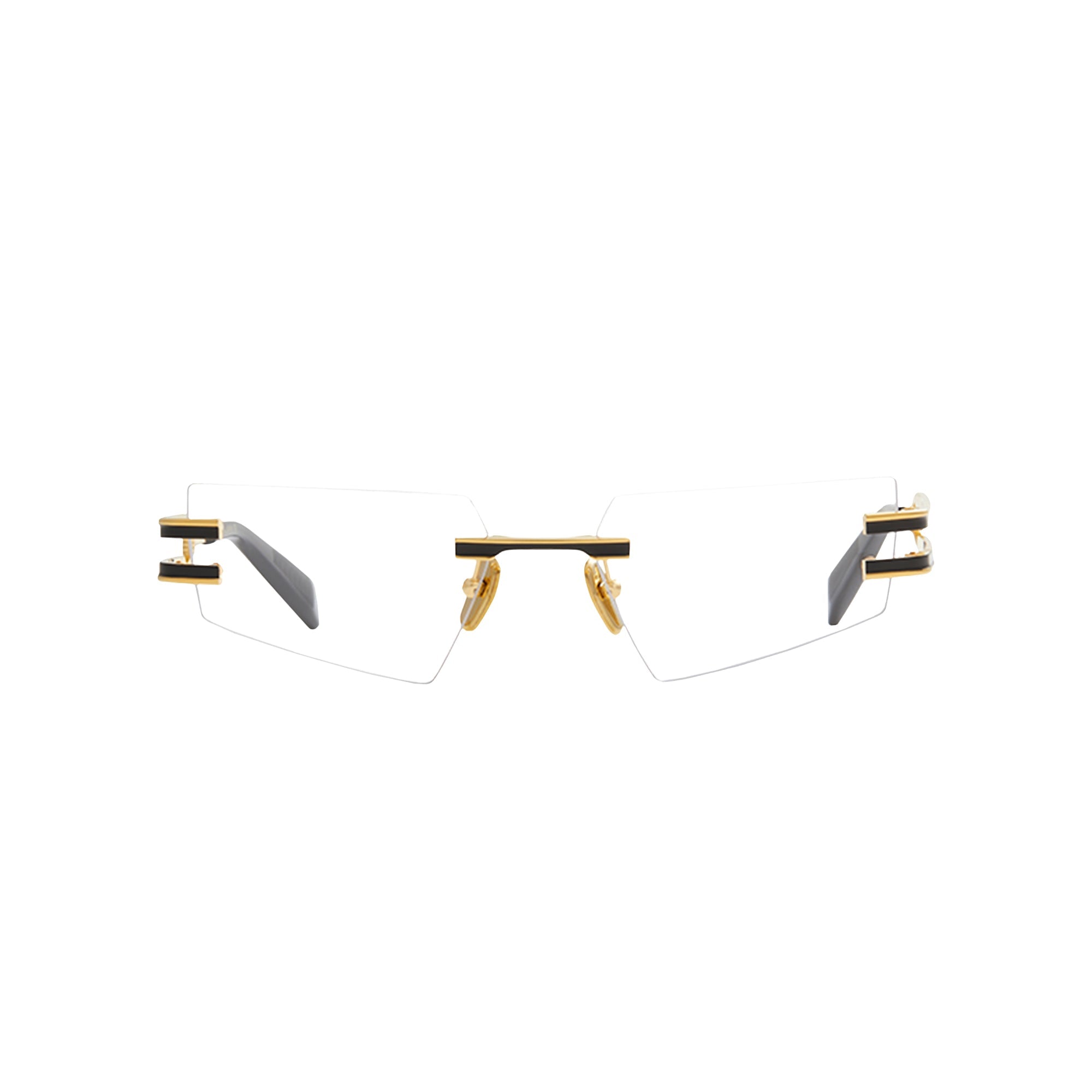 Gold Matte Black Black FIXE Lunettes de vue