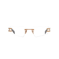 Rose Gold Matte Rose Gold Dark Brown Swirl FIXE Lunettes de vue
