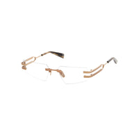 Rose Gold Matte Rose Gold Dark Brown Swirl FIXE Lunettes de vue
