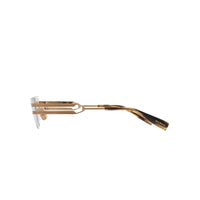 Rose Gold Matte Rose Gold Dark Brown Swirl FIXE Lunettes de vue
