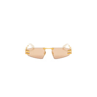 Lunettes de soleil mixtes Fixe II - Gold & Bone