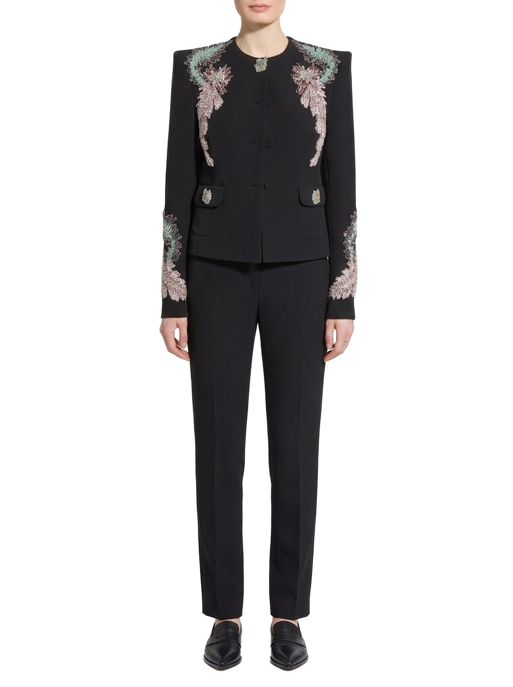 Veste à motif fleuri - Black & Multicolor