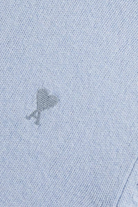 Pull col roulé Ami de Cœur en cachemire - Bleu Pale