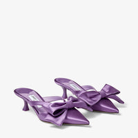 Flaca 50 mules - Wisteria & Wisteria