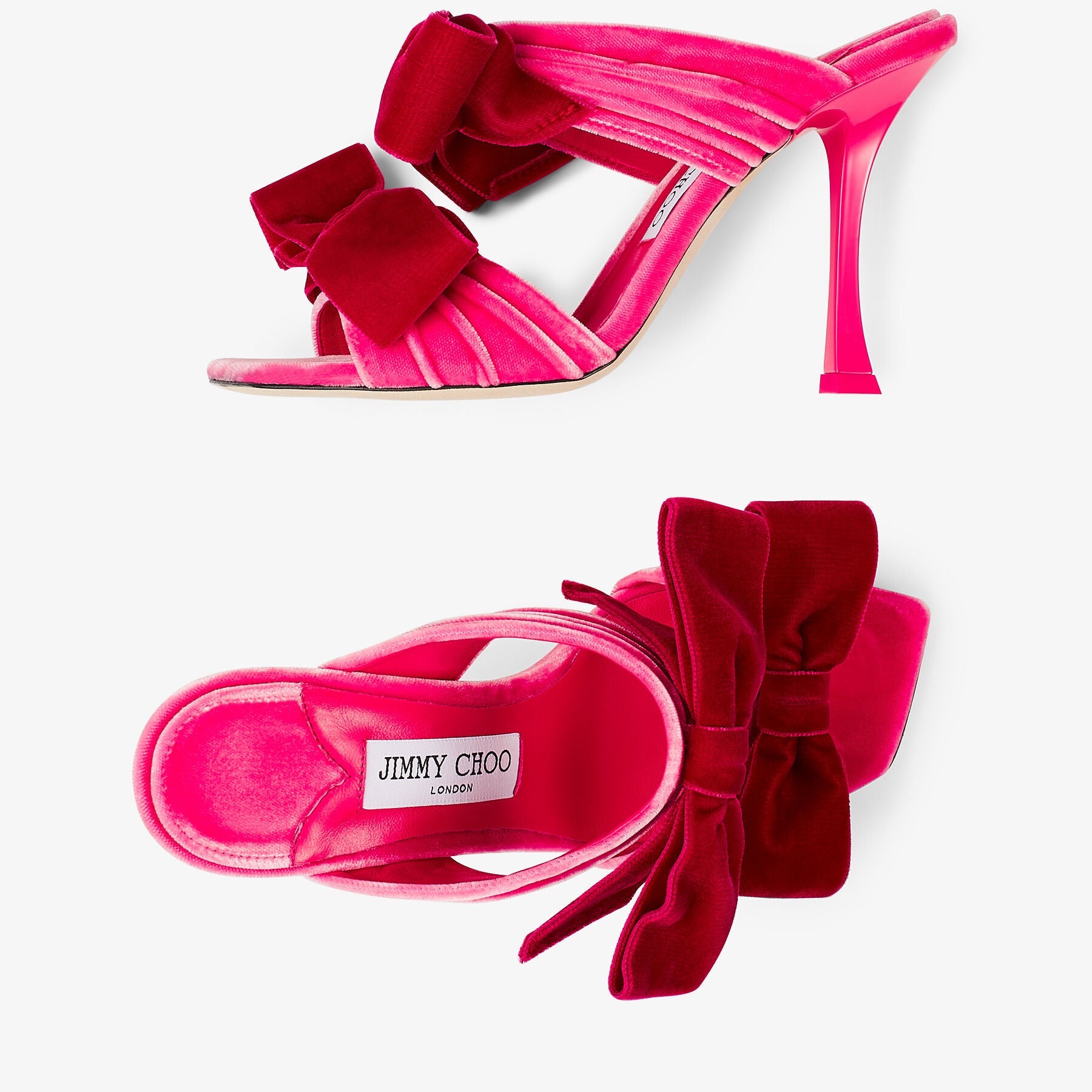 Mules Flaca 100 - Candy Pink & Fuchsia