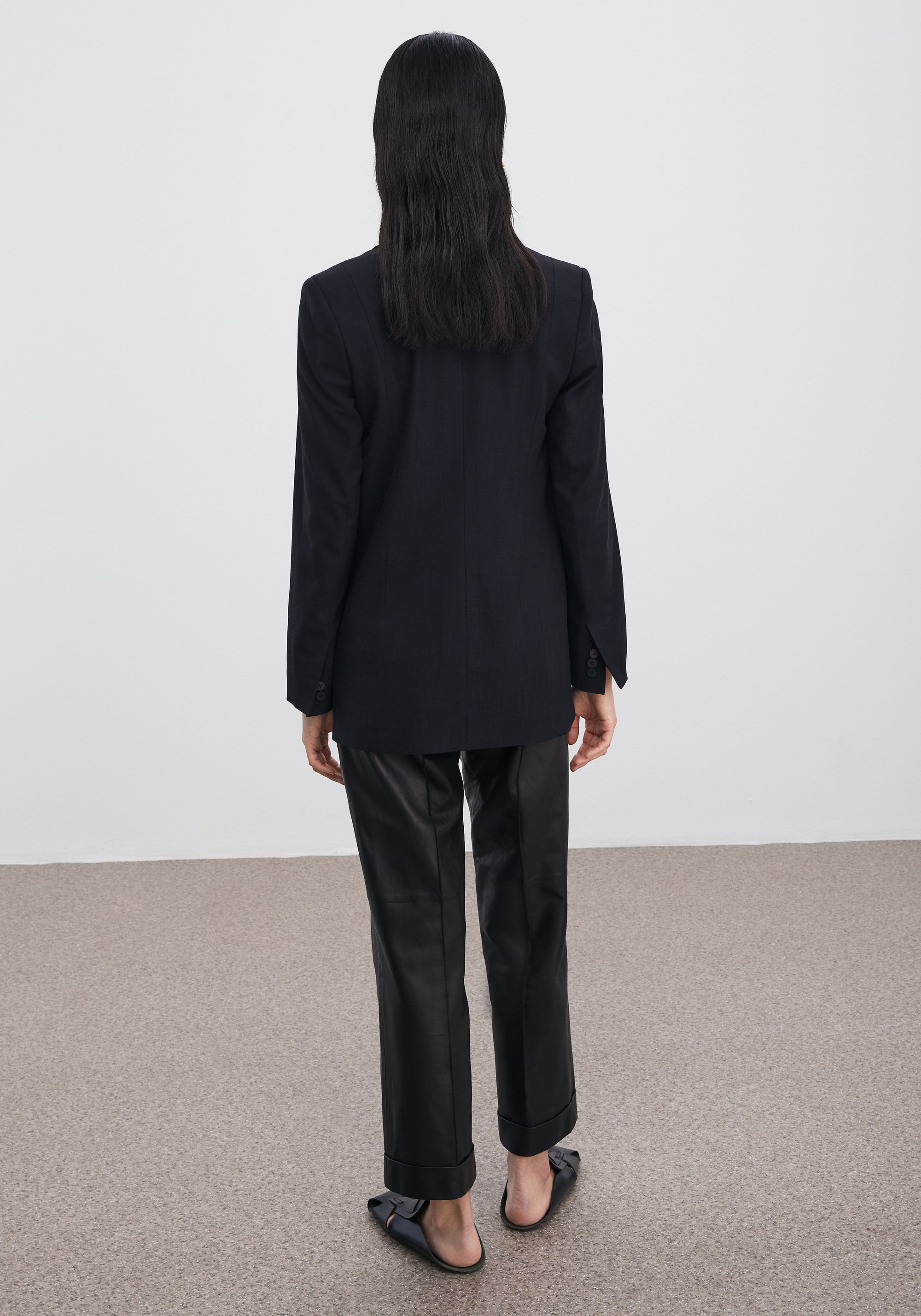 Blazer Flambe ajusté - Black