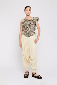 ZNOSTOCK_SAND PANTS BANANA - Sand