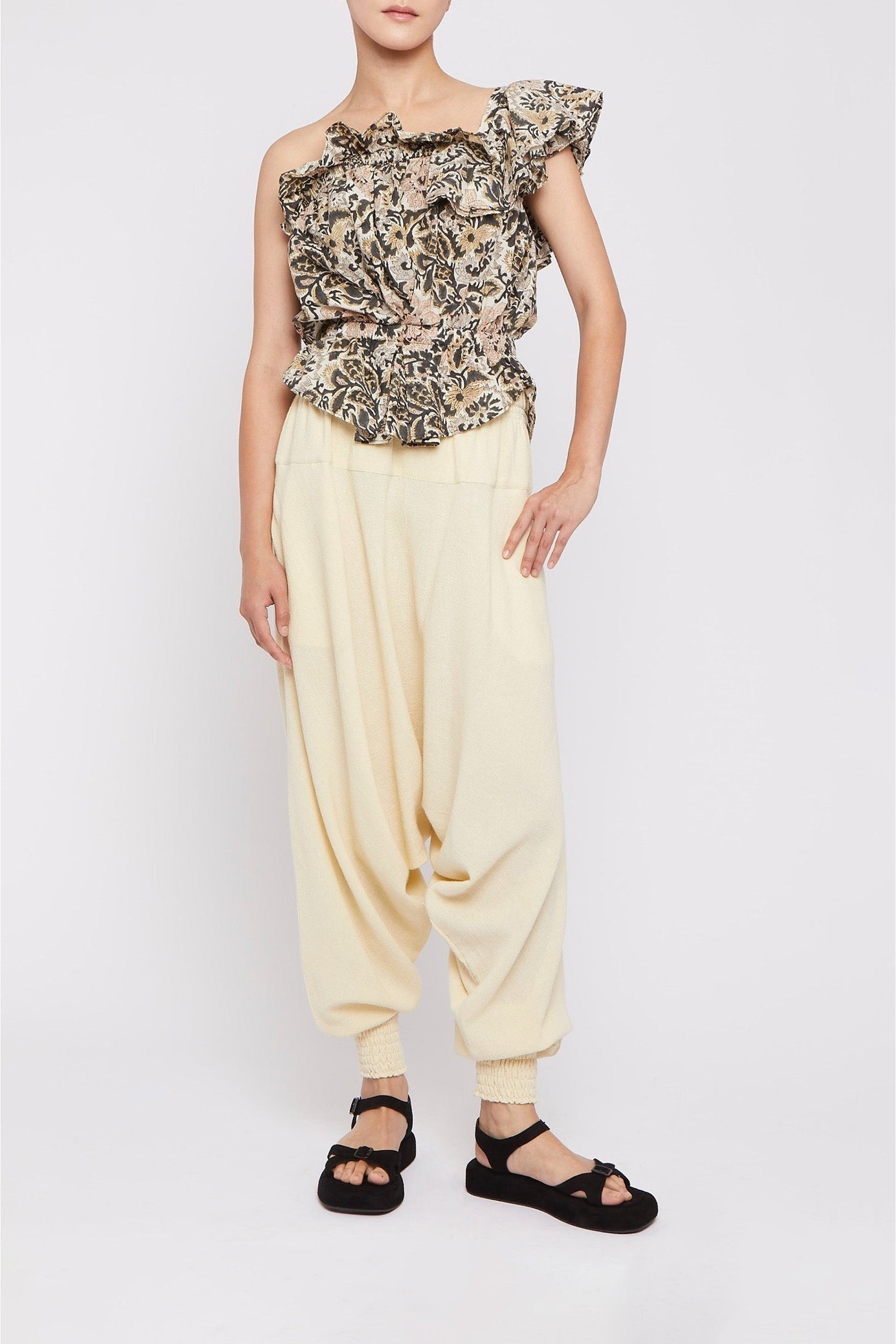Pantalon sarouel Banana - Off White