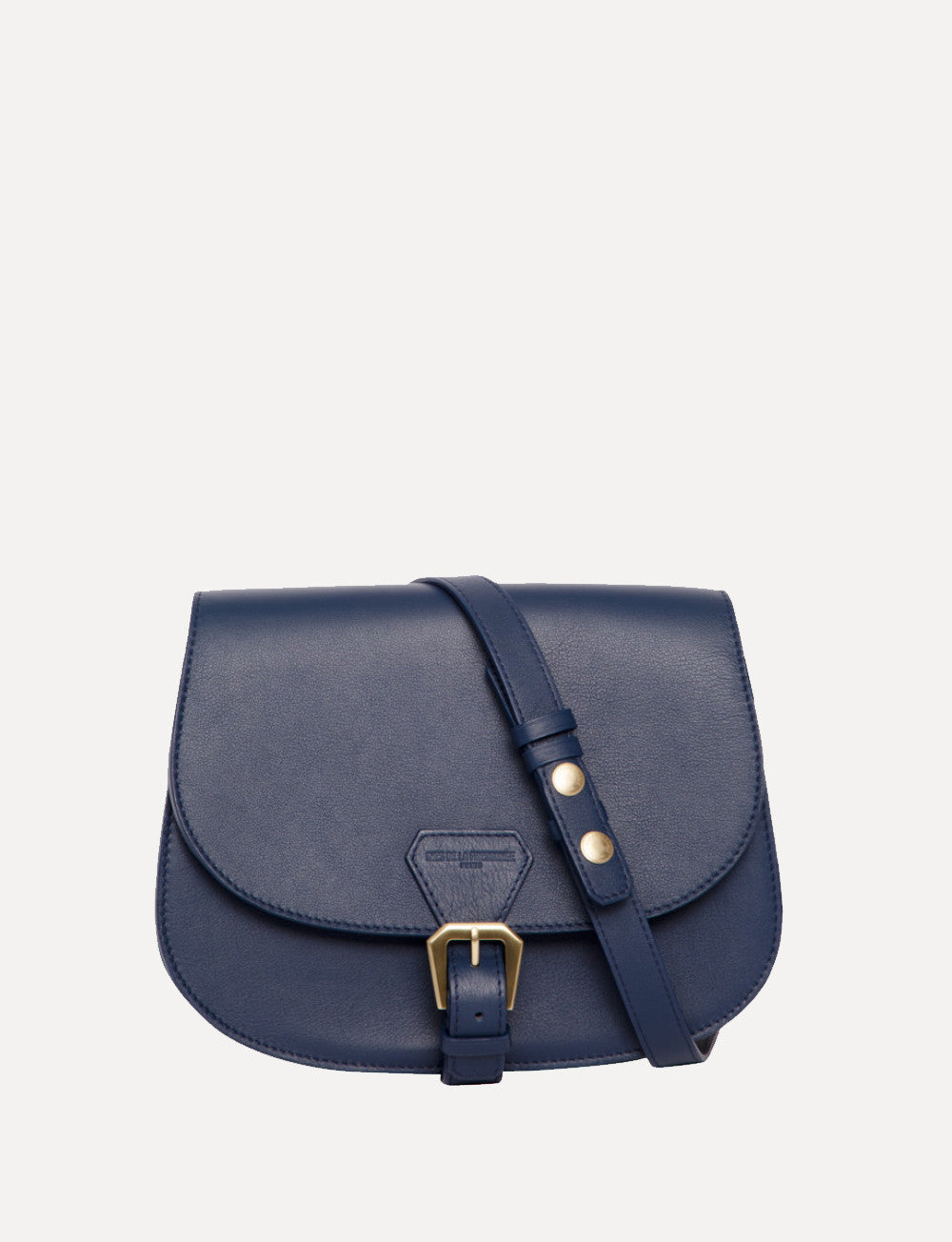 1qty NEW  / Sac bandoulière Flâneur en cuir -  Blue Navy
