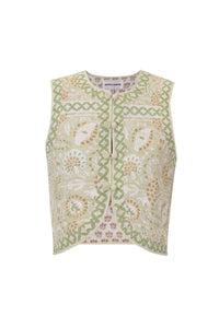 KAKI FLAVIE GILET