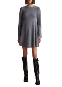 Fleurine dress in cashmere - Smoke