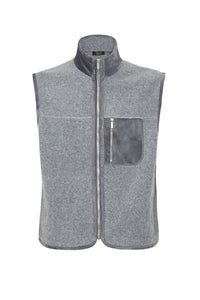 Gilet sans manches en cachemire - Gris & Gris foncé