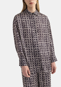 Chemise Flint monogramme - Oreo
