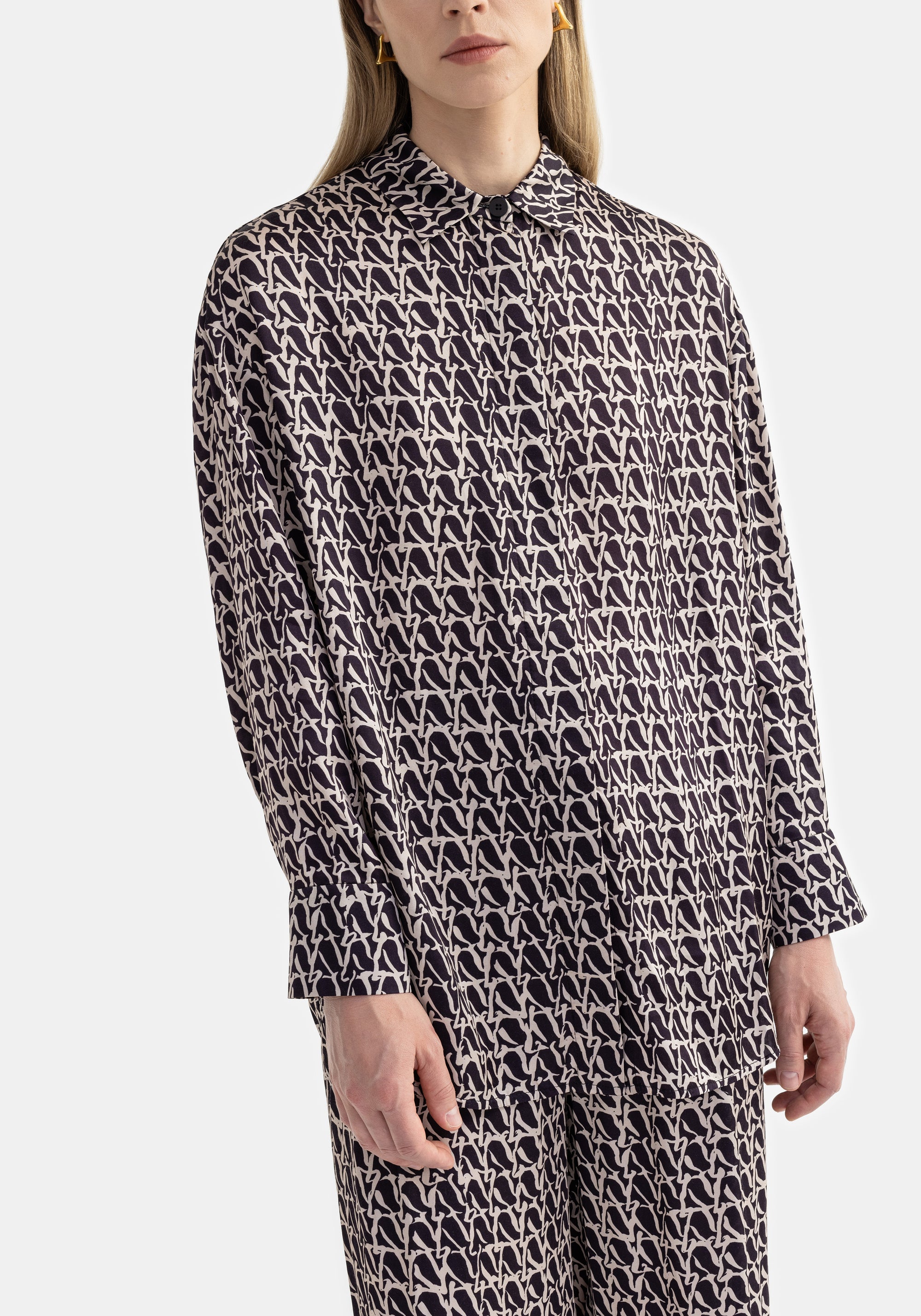 Chemise Flint monogramme - Oreo