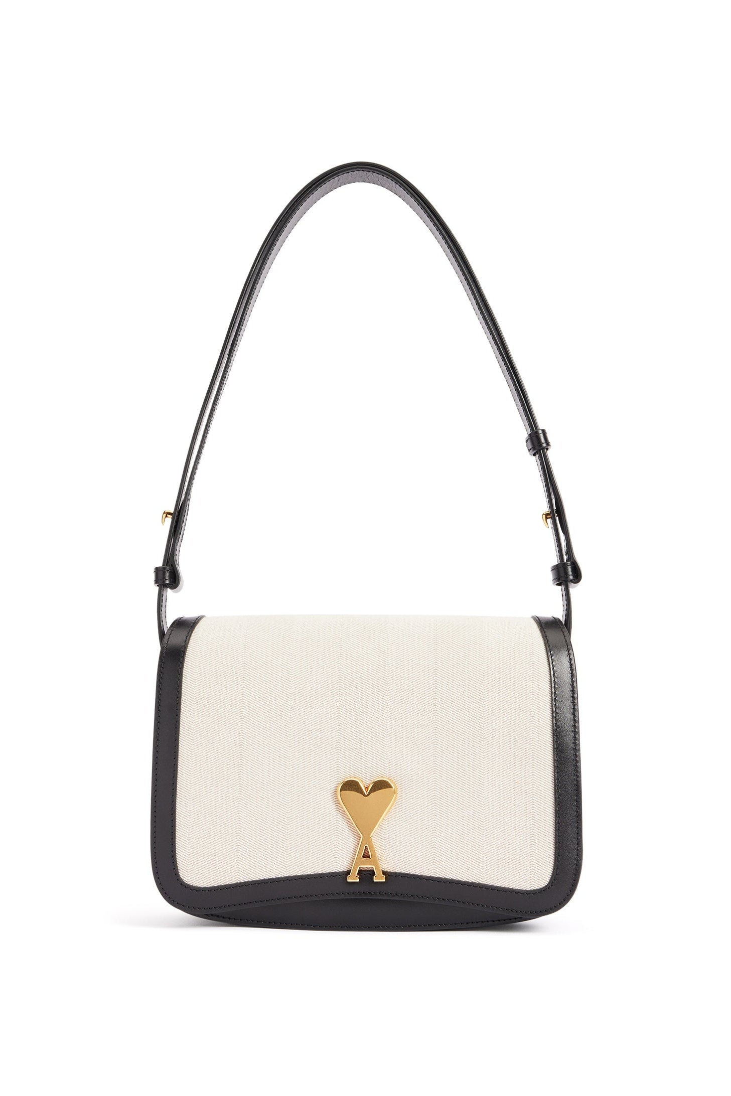 Sac Paris Paris bi matière - Natural & Black