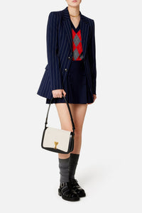 Sac Paris Paris bi matière - Natural & Black