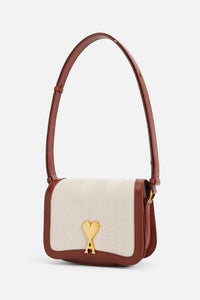 Sac Paris Paris bi matière - Natural & Hazelnut