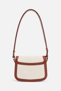 Sac Paris Paris bi matière - Natural & Hazelnut