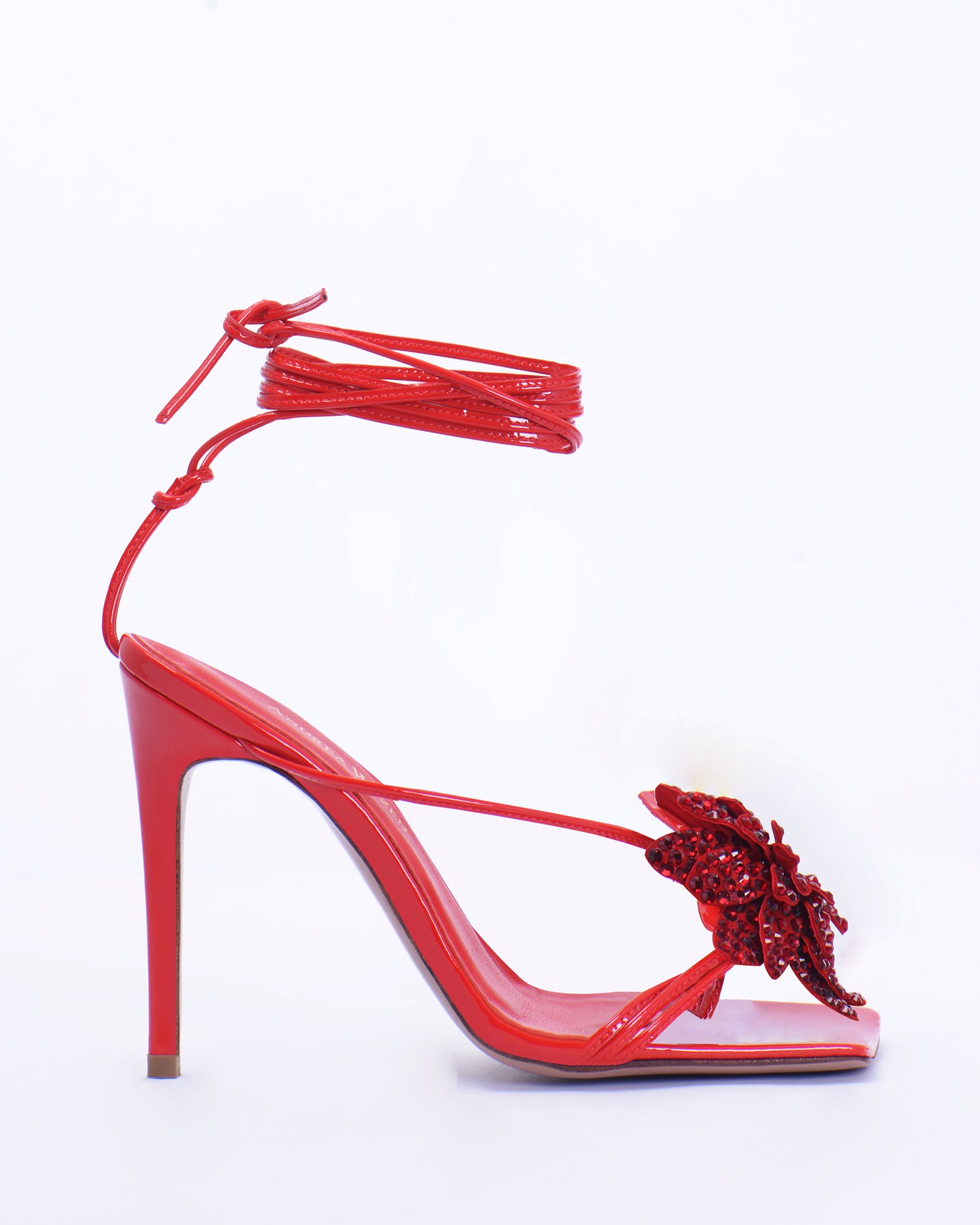 FLORA LACE UP GLITZ