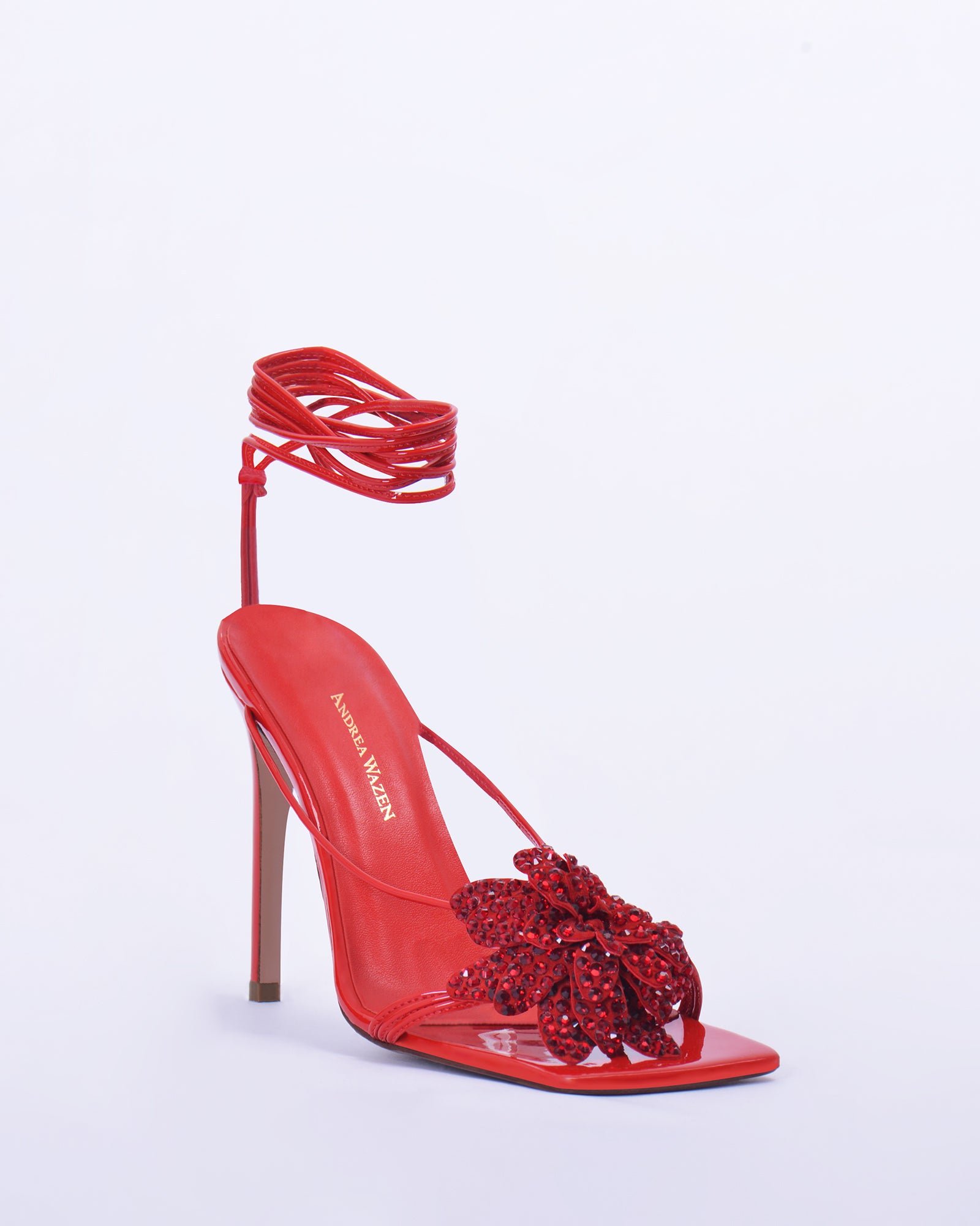 FLORA LACE UP GLITZ