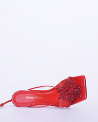 FLORA LACE UP GLITZ