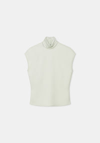 Blouse Flora sans manches - Aqua Glass