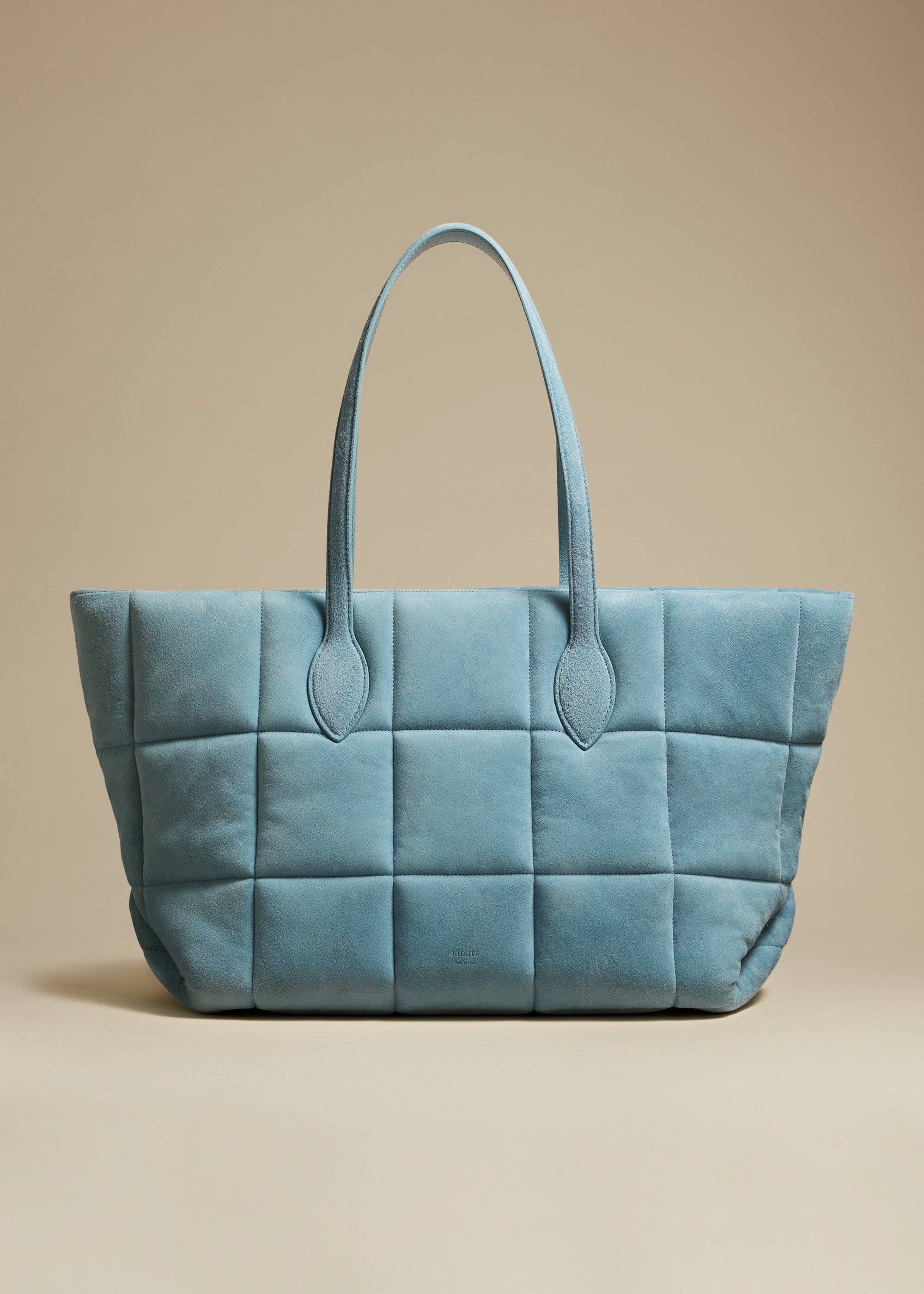 Florence quilted tote in leather - Atmosphere