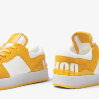 Sneakers Florent en cuir - Sunflower & White