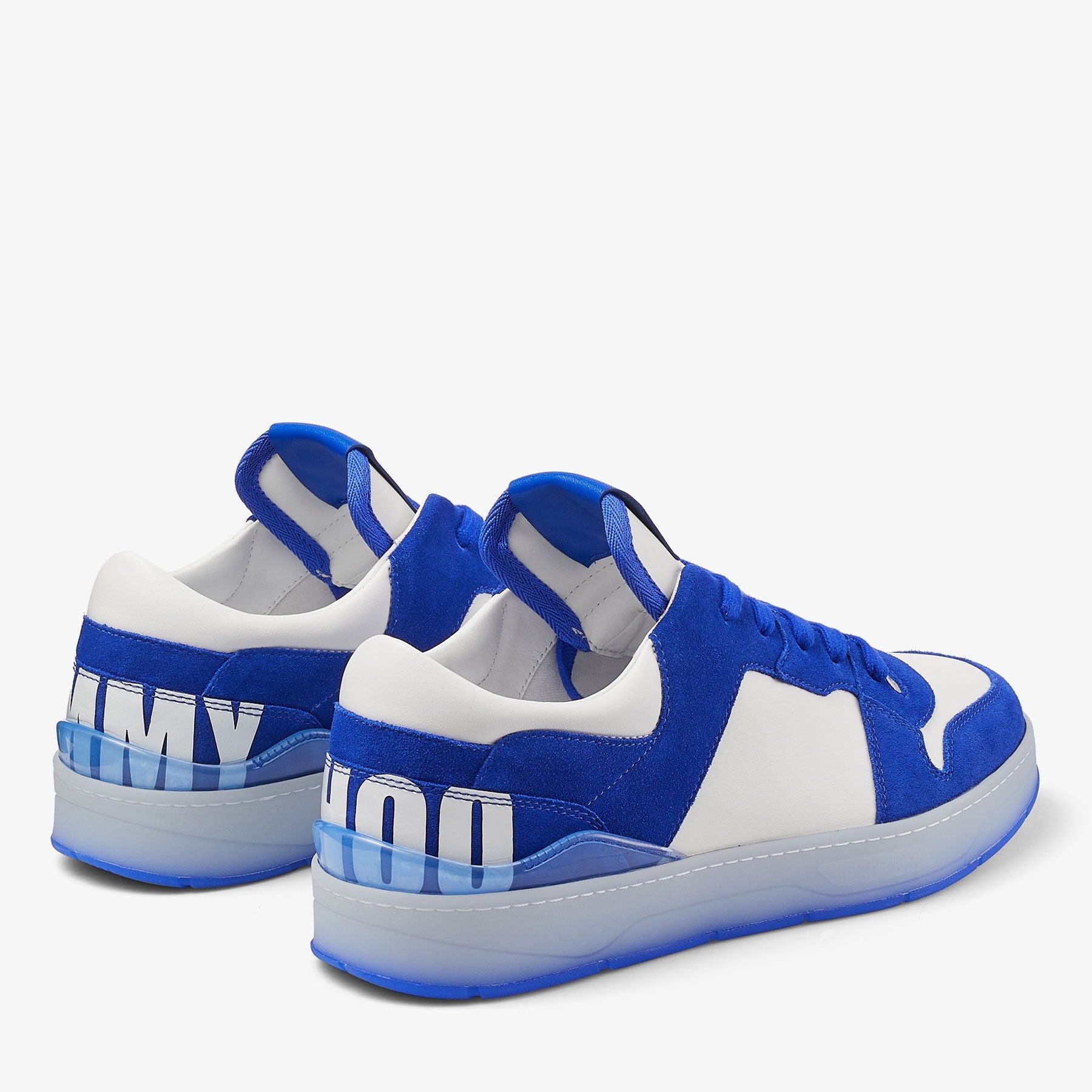 Sneakers Florent crosta et cuir violet - Ultraviolet & White