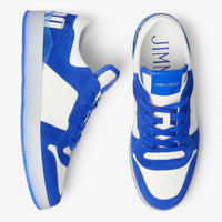 Sneakers Florent crosta et cuir violet - Ultraviolet & White