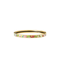 Bracelet Ultra en émail et décoré à l'or - Vert & baie & rose