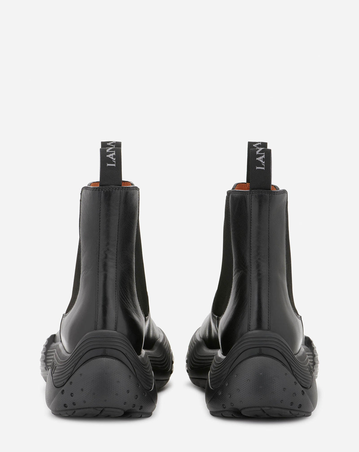 Bottines Flash-x en cuir - Noir & Noir