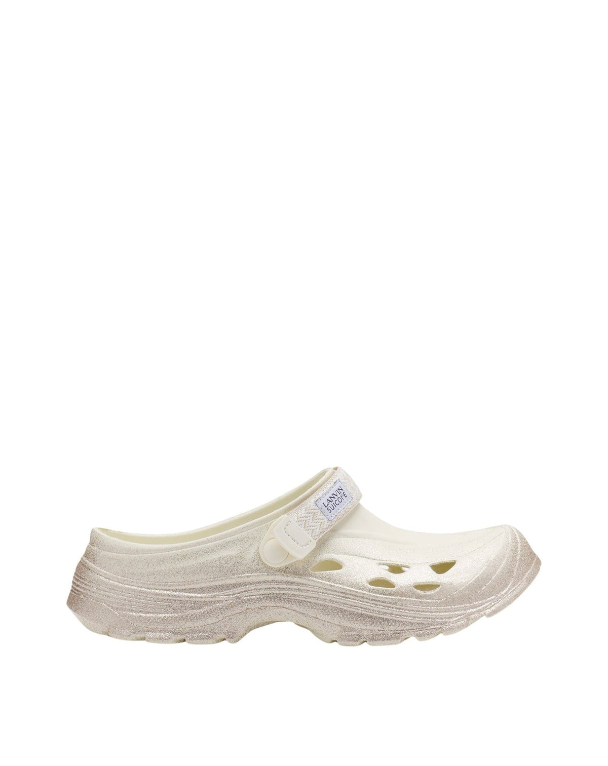 Mules Curb Lanvin x Suicoke - Or & Beige Clair