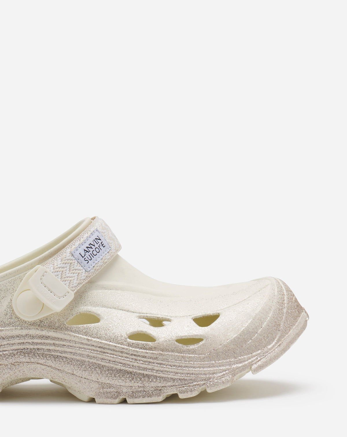 Mules Curb Lanvin x Suicoke - Or & Beige Clair