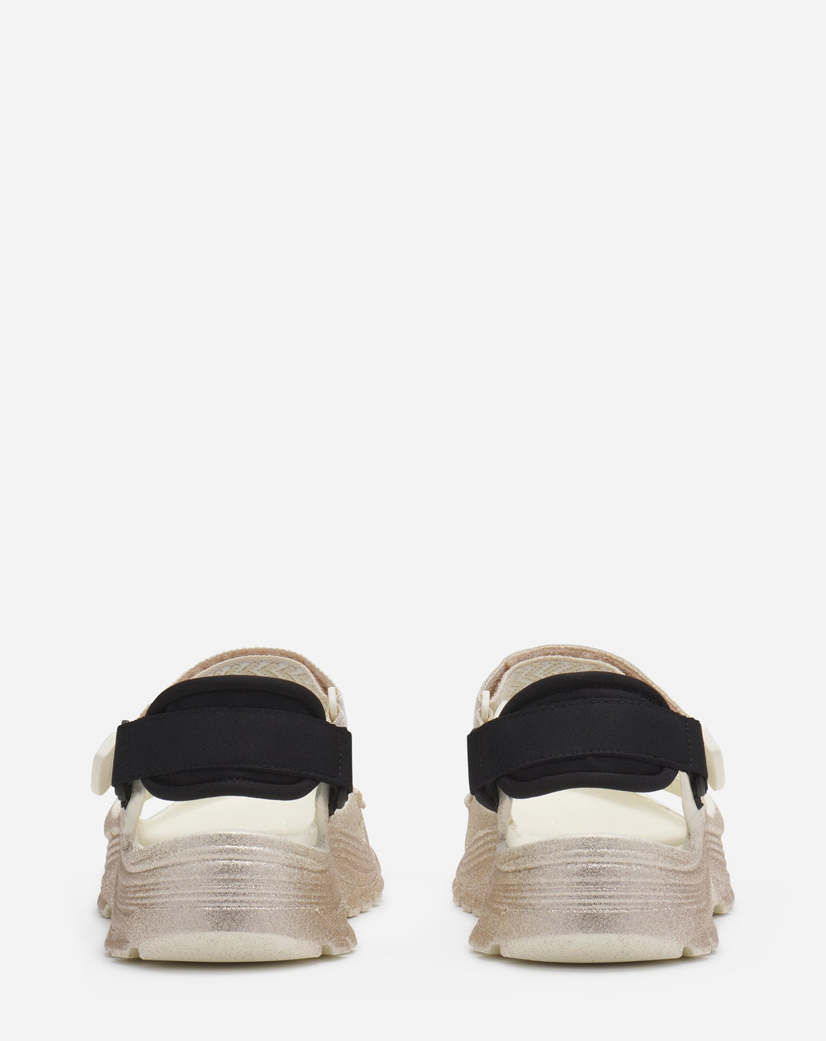 Sandales Curb Lanvin x Suicoke - Or & Beige Clair
