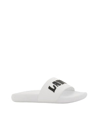 Claquettes Arpège avec logo - Blanc & Noir