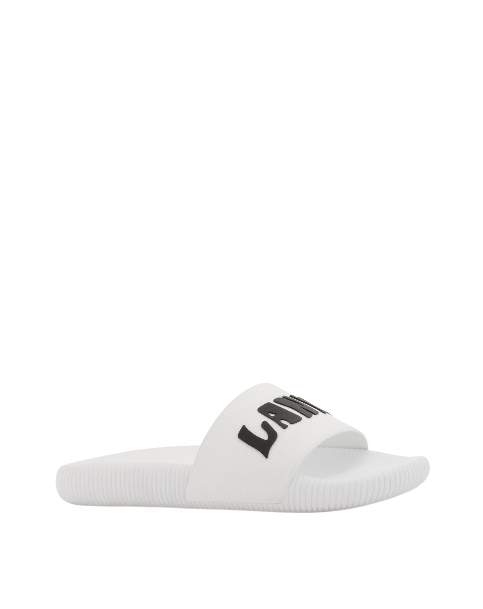 Claquettes Arpège avec logo - Blanc & Noir