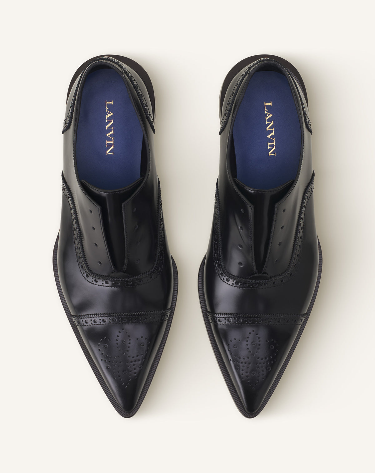Richelieu a brogue - Noir