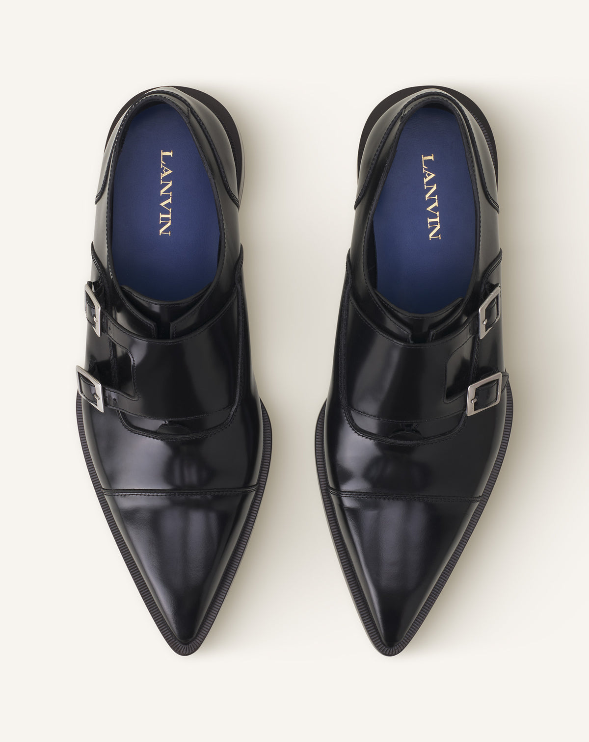 Soulier monk - Noir