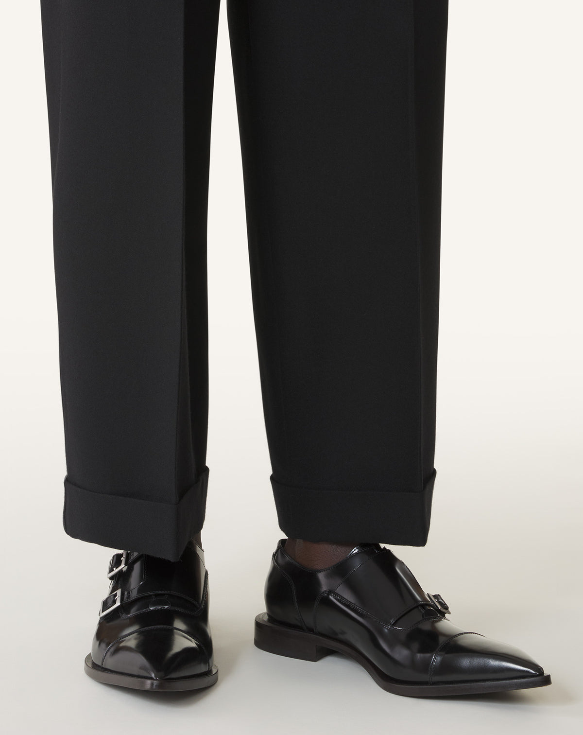 Soulier monk - Noir