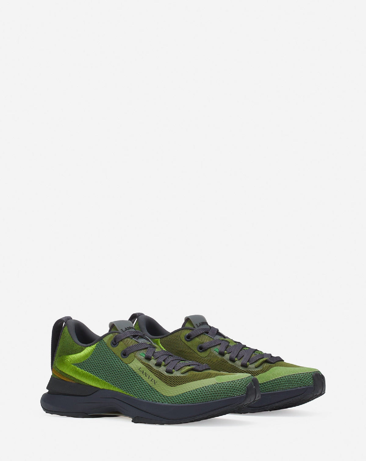 Runner lanvin - Vert foncé & vert