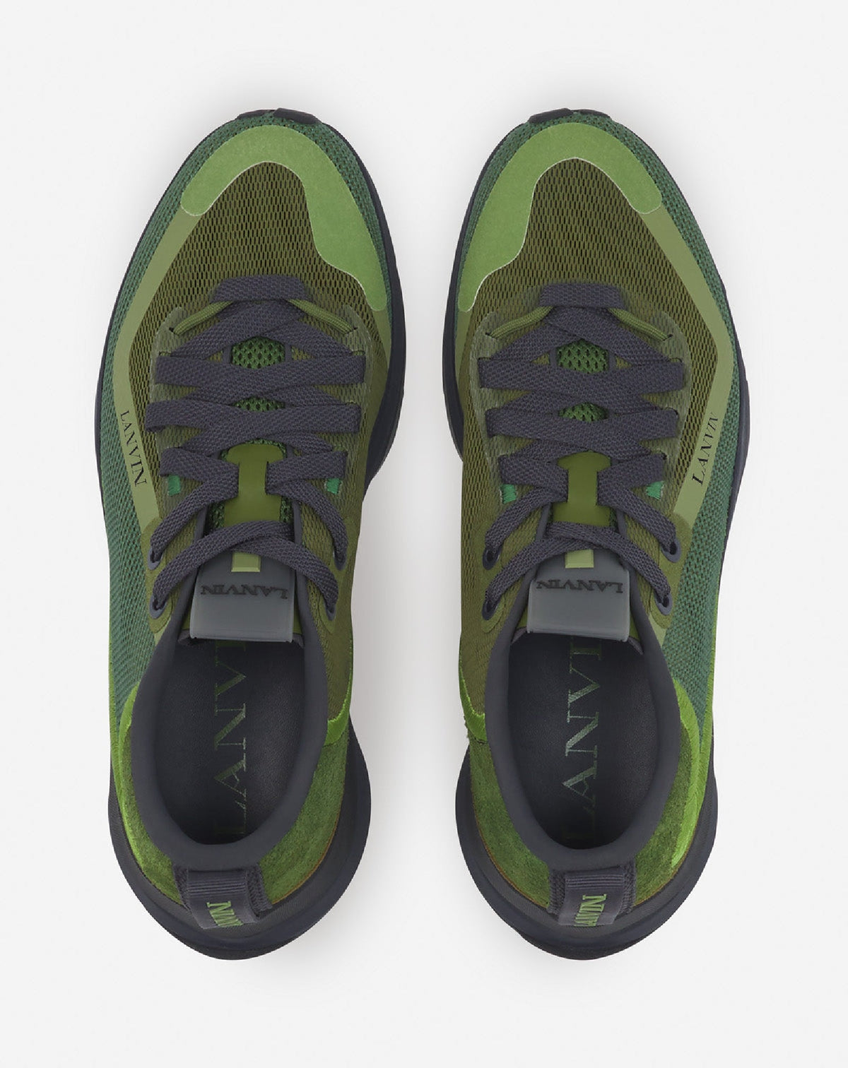 Runner lanvin - Vert foncé & vert