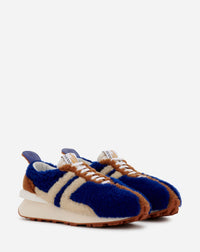 ZZNO STOCK BLEU/ECRU BUMPR SNEAKERS